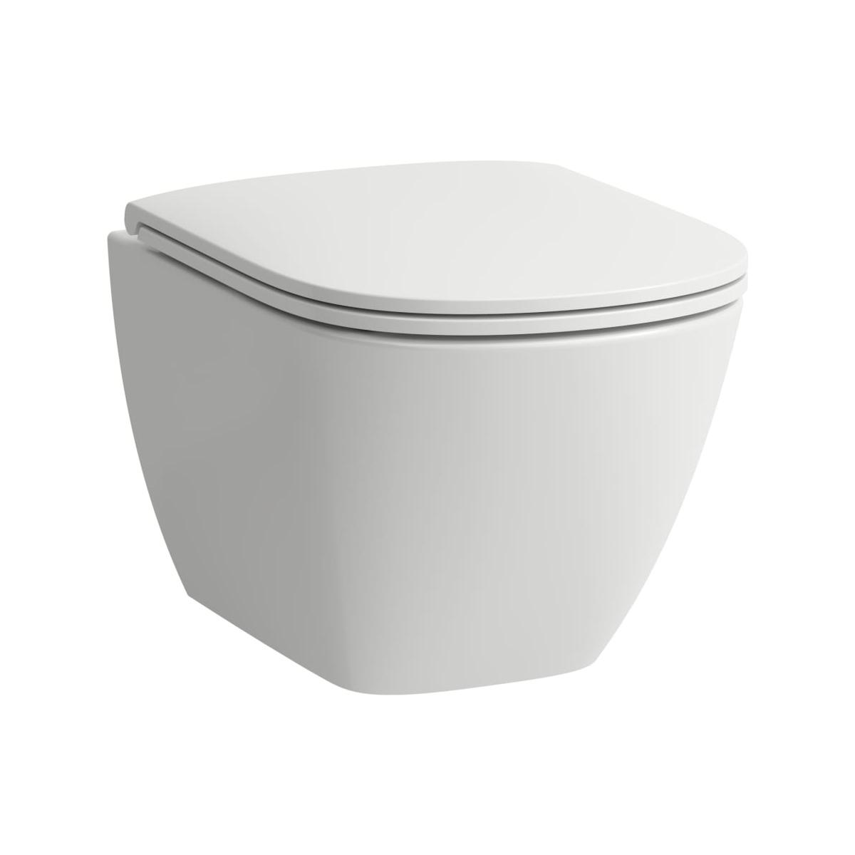Lua vaso sospeso advanced rimless 52x36 bianco lucido